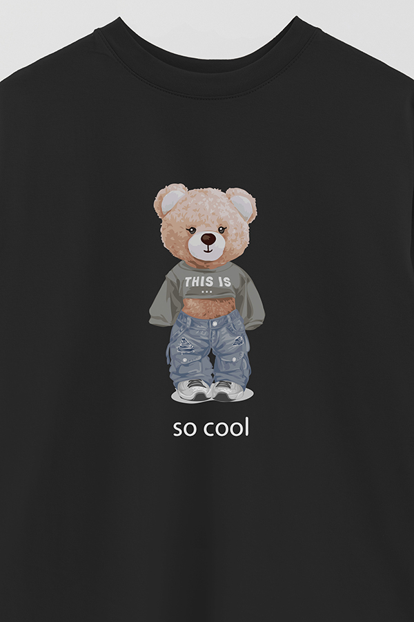 REMERA OVER ESTAMPADA UNISEX SO COOL