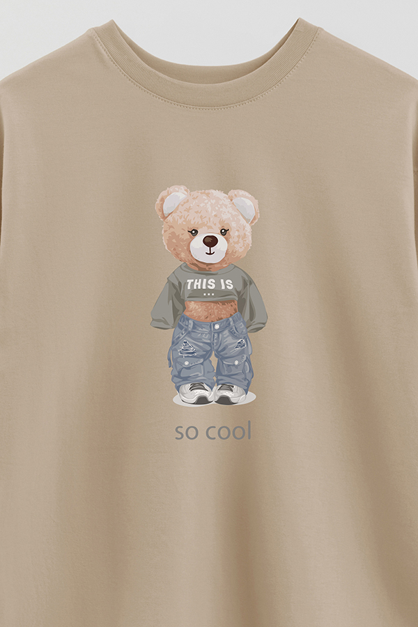 REMERA OVER ESTAMPADA UNISEX SO COOL
