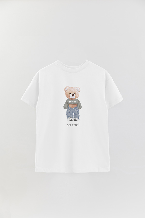 REMERA OVER ESTAMPADA UNISEX SO COOL
