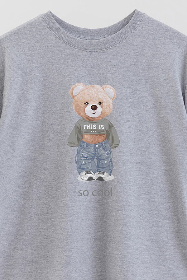 REMERA OVER ESTAMPADA UNISEX SO COOL