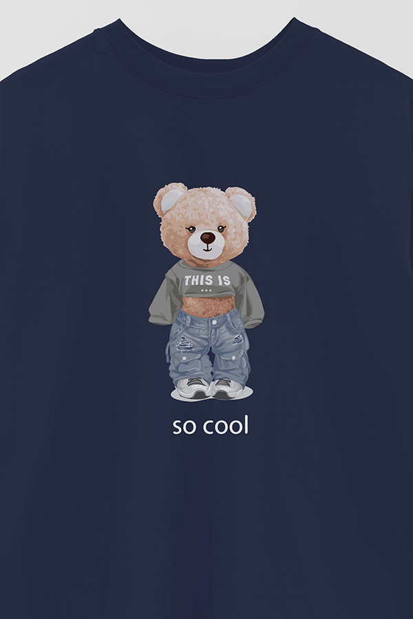 REMERA OVER ESTAMPADA UNISEX SO COOL