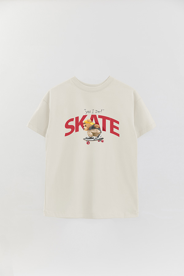 REMERA OVER ESTAMPADA UNISEX SKATE
