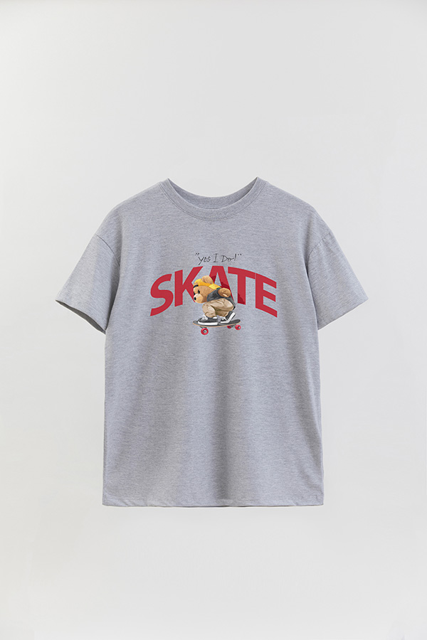 REMERA OVER ESTAMPADA UNISEX SKATE