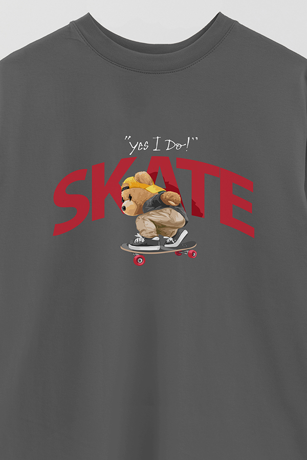 REMERA OVER ESTAMPADA UNISEX SKATE