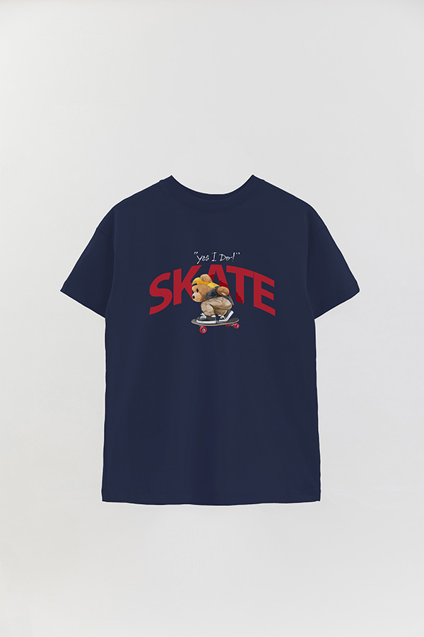 REMERA OVER ESTAMPADA UNISEX SKATE