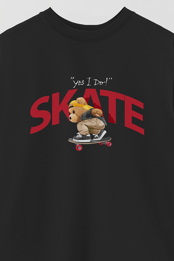 REMERA OVER ESTAMPADA UNISEX SKATE