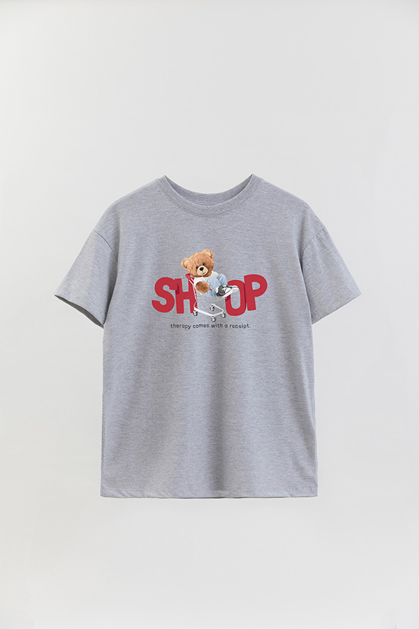 REMERA OVER ESTAMPADA UNISEX SHOP