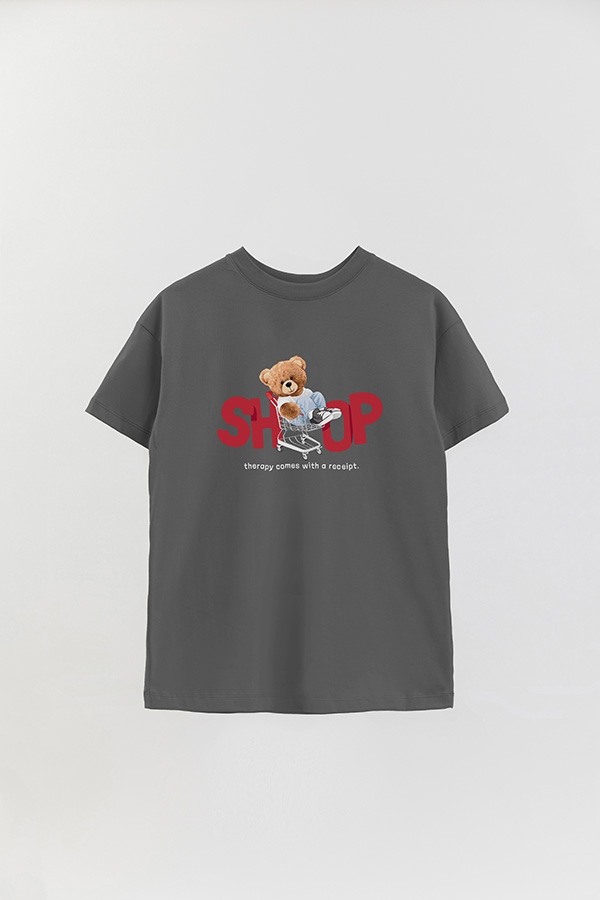 REMERA OVER ESTAMPADA UNISEX SHOP