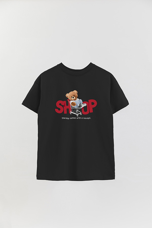 REMERA OVER ESTAMPADA UNISEX SHOP