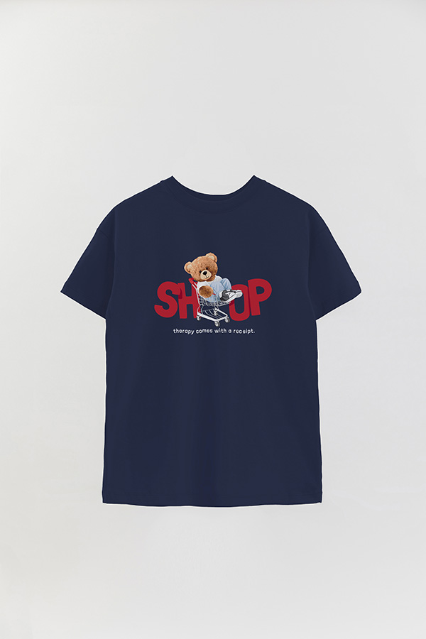REMERA OVER ESTAMPADA UNISEX SHOP