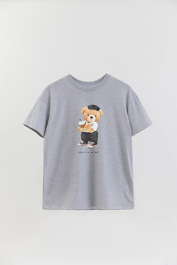 REMERA OVER ESTAMPADA UNISEX SERVICE MIND
