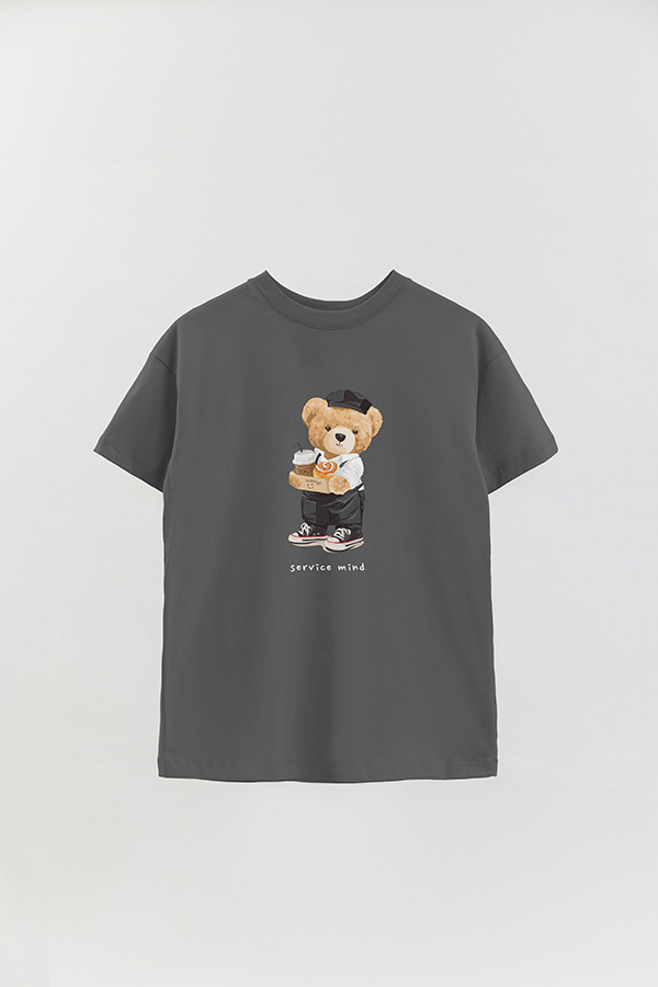 REMERA OVER ESTAMPADA UNISEX SERVICE MIND