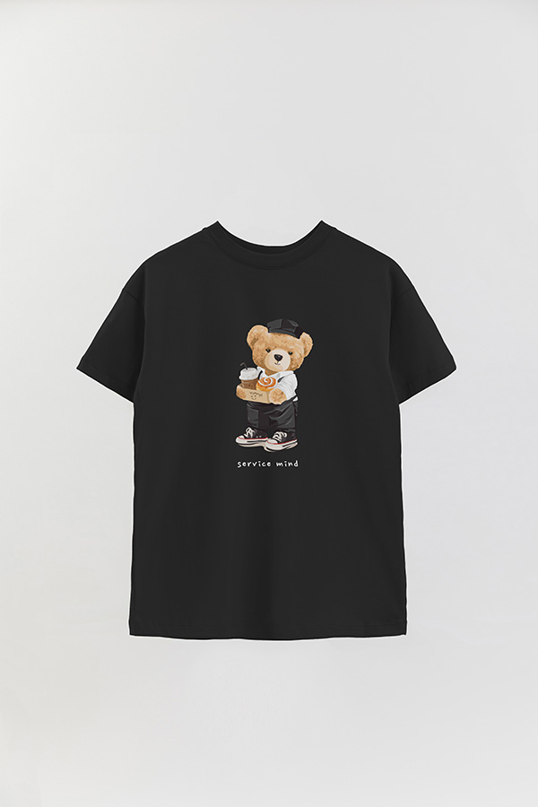 REMERA OVER ESTAMPADA UNISEX SERVICE MIND