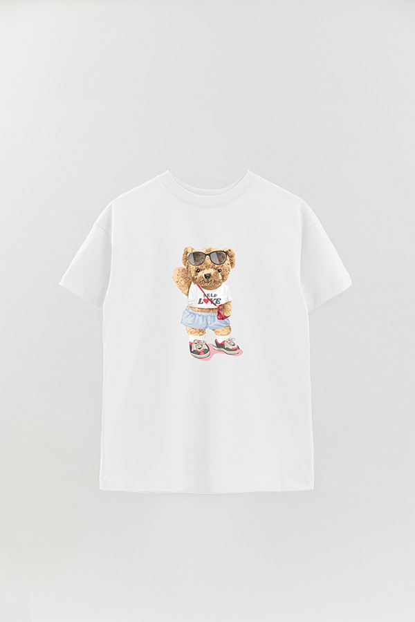 REMERA OVER ESTAMPADA UNISEX SELF LOVE