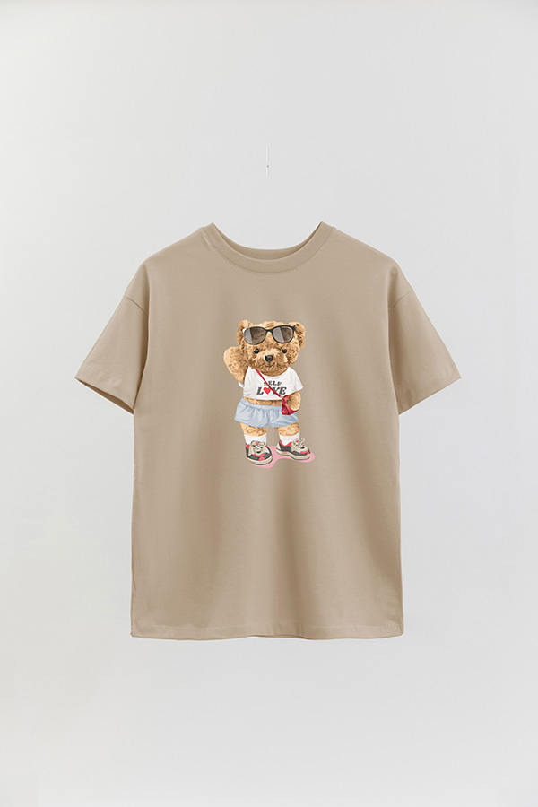 REMERA OVER ESTAMPADA UNISEX SELF LOVE