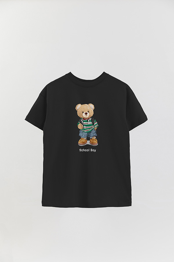 REMERA OVER ESTAMPADA UNISEX SCHOOL BOY