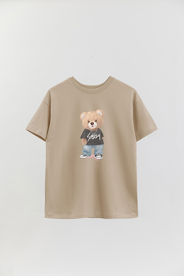 REMERA OVER ESTAMPADA UNISEX SASSY