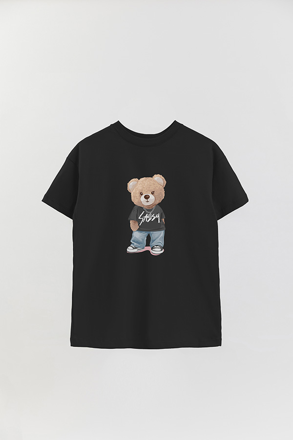 REMERA OVER ESTAMPADA UNISEX SASSY