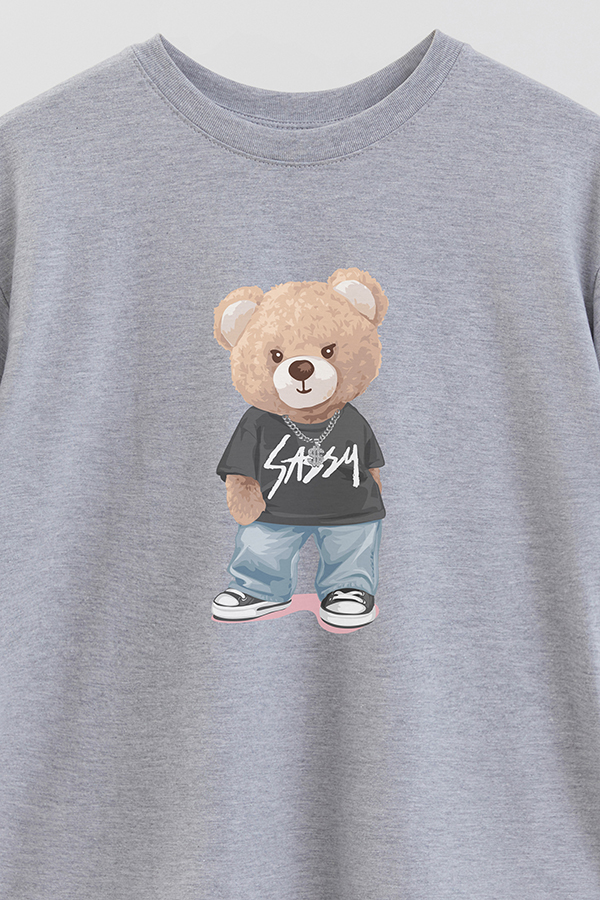 REMERA OVER ESTAMPADA UNISEX SASSY