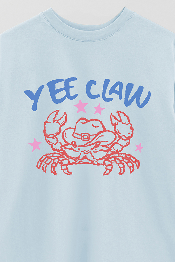 REMERA OVER ESTAMPADA WT YEE CLAW