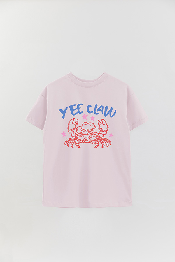 REMERA OVER ESTAMPADA WT YEE CLAW