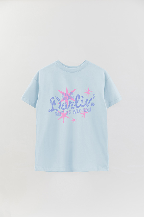REMERA OVER ESTAMPADA WT DARLIN