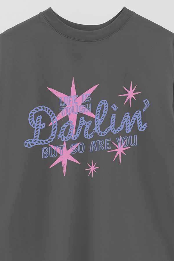 REMERA OVER ESTAMPADA WT DARLIN