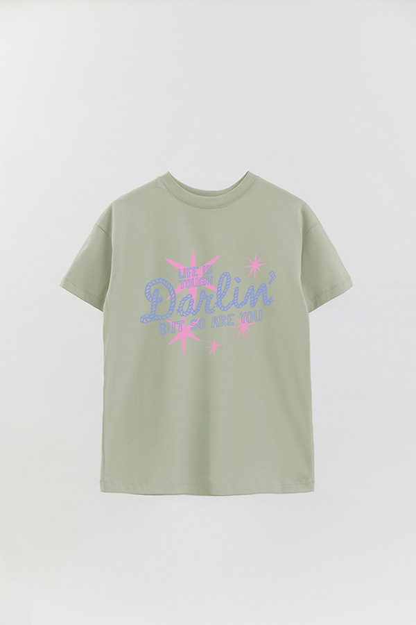 REMERA OVER ESTAMPADA WT DARLIN