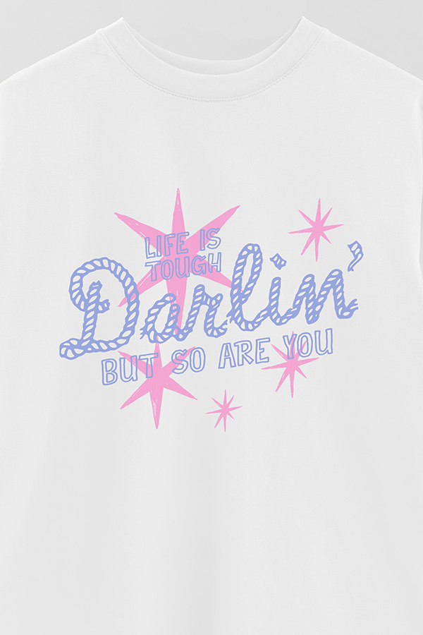 REMERA OVER ESTAMPADA WT DARLIN