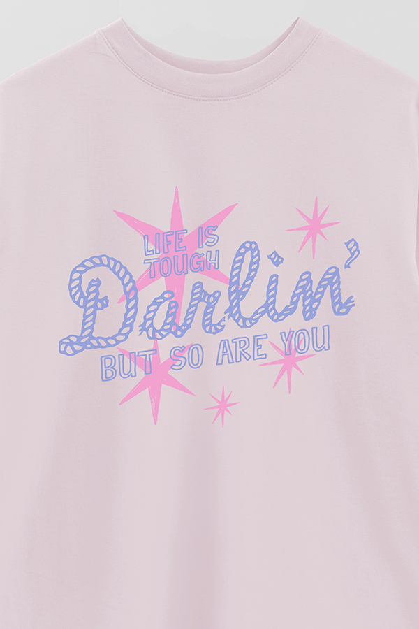 REMERA OVER ESTAMPADA WT DARLIN
