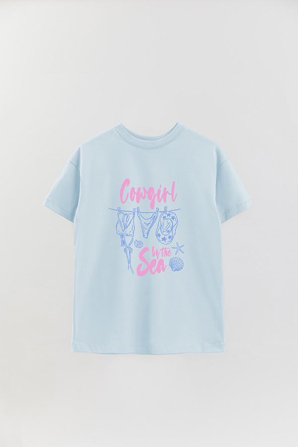 REMERA OVER ESTAMPADA WT BY THE SEA