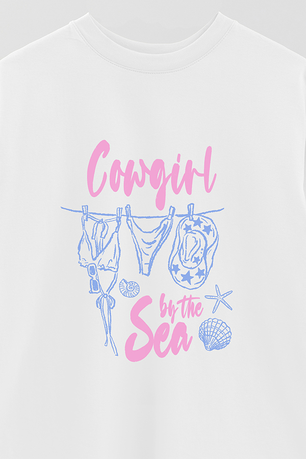 REMERA OVER ESTAMPADA WT BY THE SEA