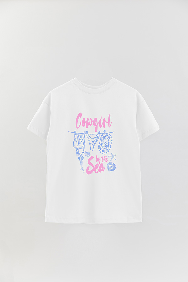 REMERA OVER ESTAMPADA WT BY THE SEA