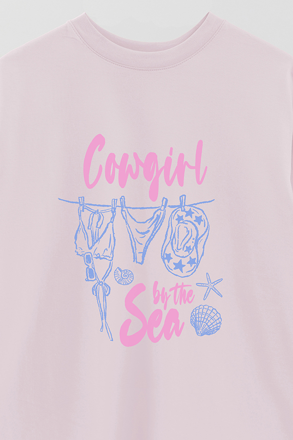 REMERA OVER ESTAMPADA WT BY THE SEA