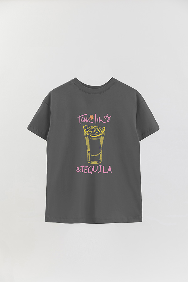 REMERA OVER ESTAMPADA SB TAN LINES