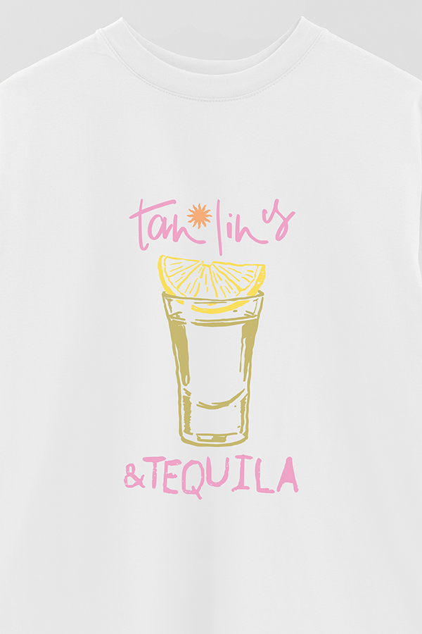 REMERA OVER ESTAMPADA SB TAN LINES