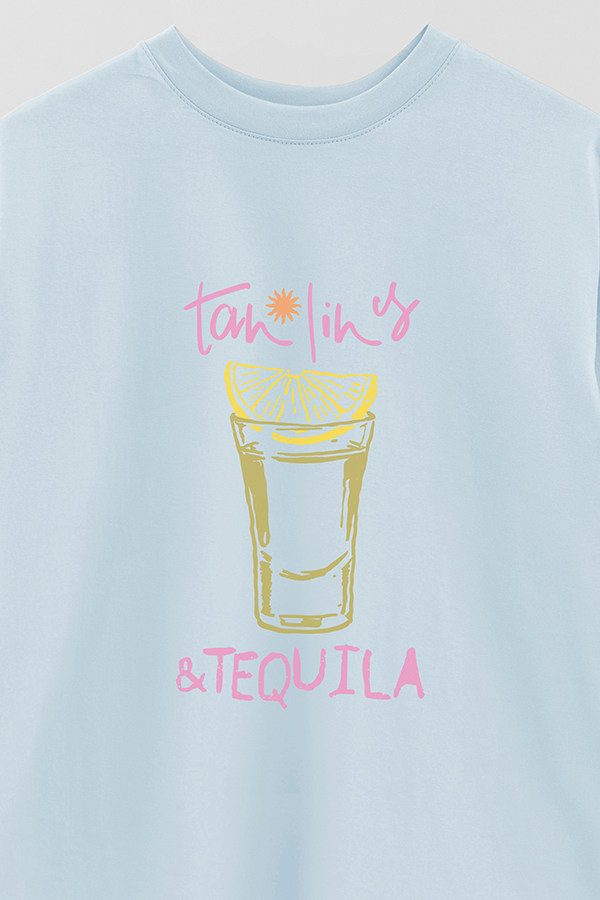 REMERA OVER ESTAMPADA SB TAN LINES