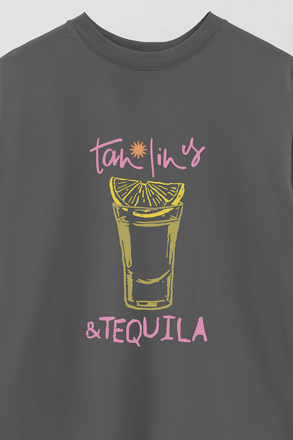REMERA OVER ESTAMPADA SB TAN LINES