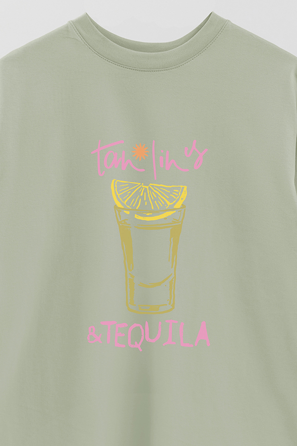 REMERA OVER ESTAMPADA SB TAN LINES