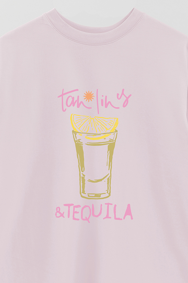 REMERA OVER ESTAMPADA SB TAN LINES