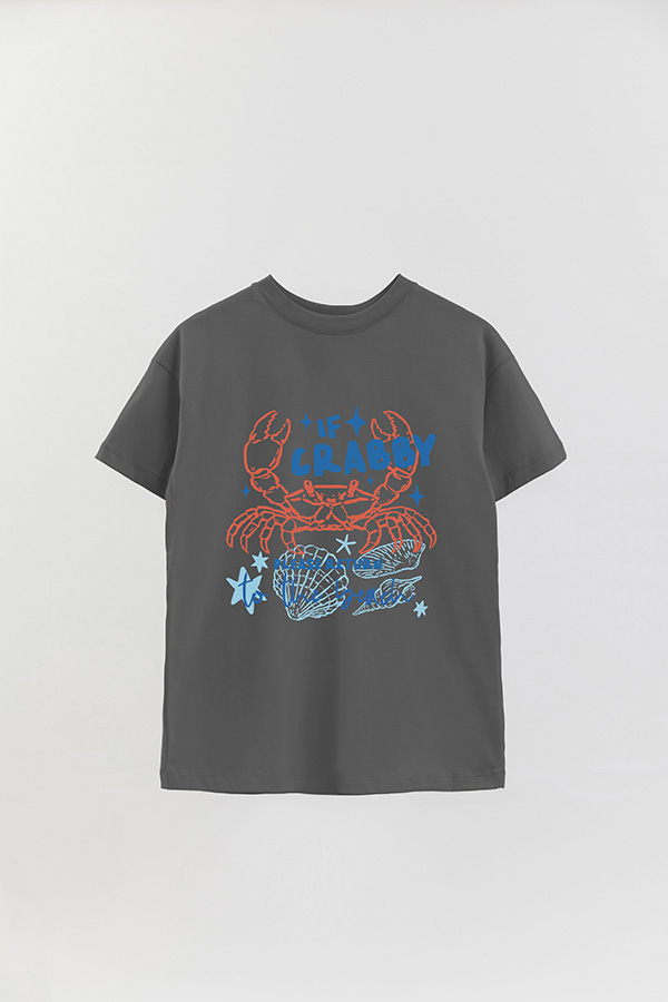 REMERA OVER ESTAMPADA SB IF CRABBY