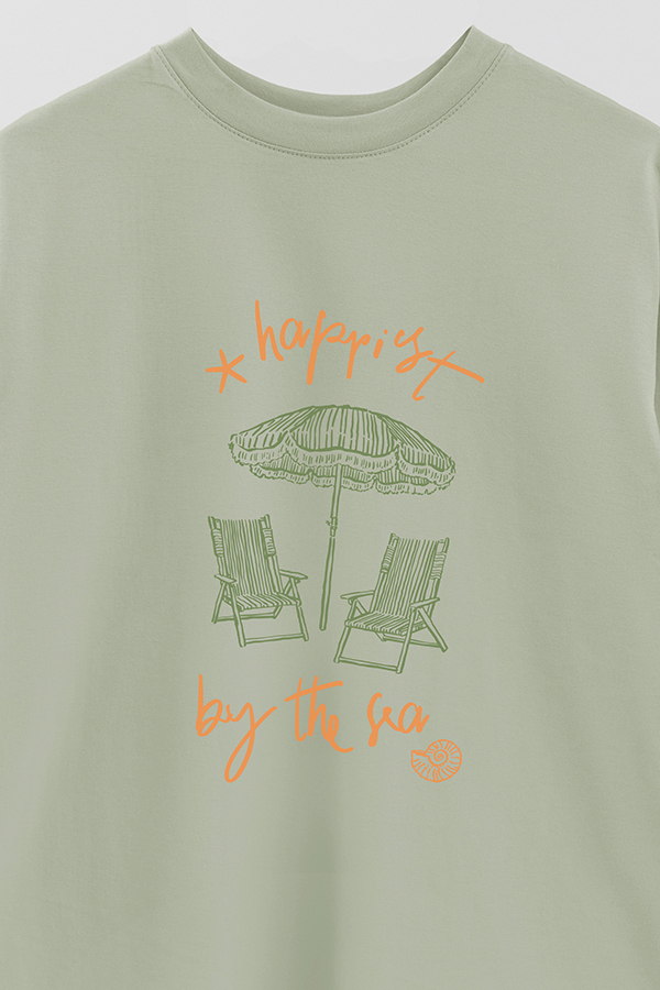REMERA OVER ESTAMPADA SB HAPPIEST