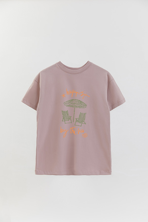 REMERA OVER ESTAMPADA SB HAPPIEST