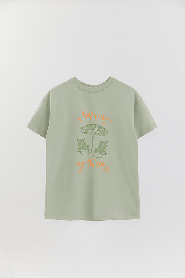 REMERA OVER ESTAMPADA SB HAPPIEST