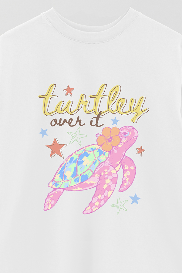 REMERA OVER ESTAMPADA CL TURTLEY