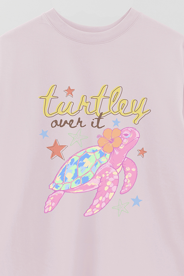 REMERA OVER ESTAMPADA CL TURTLEY