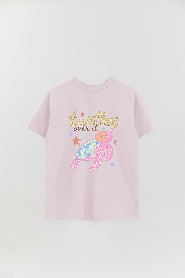 REMERA OVER ESTAMPADA CL TURTLEY