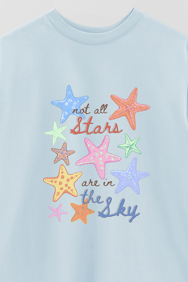 REMERA OVER ESTAMPADA CL NOT ALL STARS
