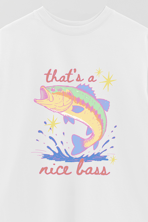 REMERA OVER ESTAMPADA CL NICE BASS
