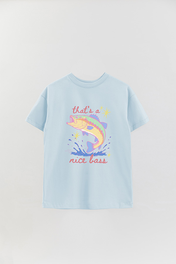 REMERA OVER ESTAMPADA CL NICE BASS